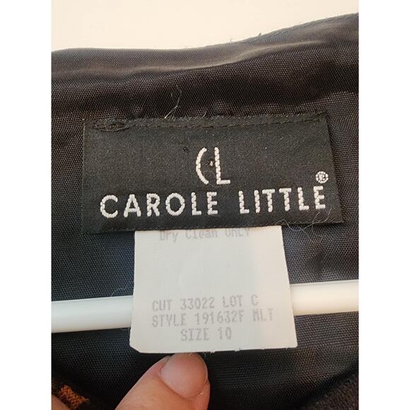 Vintage Carole Quilted Vest, Oriental Print, Size 10, Made in USA - Picture 2 of 7